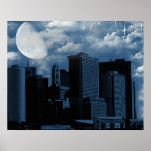 Moon Phase Poster