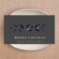 Moon Phase Stars Yoga Spiritueel Healer