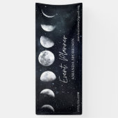 Moon Phases Celestial Event Planner Banner (Verticaal)