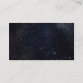 Moon Phases Celestial Event Planner Visitekaartje (Achterkant)