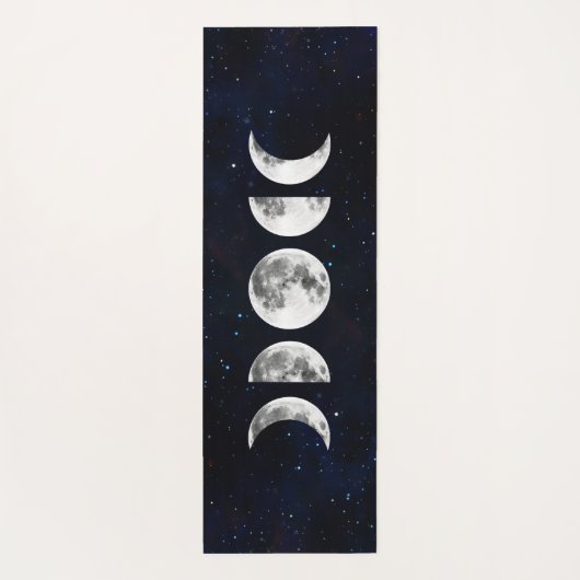 Moon Phases Cosmic Yogamat (Achterkant)