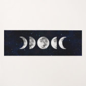 Moon Phases Cosmic Yogamat (Voorkant (horizontaal))