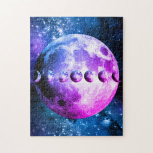 Moon Phases & Glowing Stars of the Universe Legpuzzel