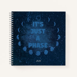 Moon Phases Journal en Sketchbook Notitieboek