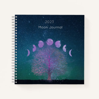 Moon Phases Journal en Sketchbook Notitieboek