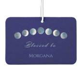 Moon Phases Personalized Luchtverfrisser (Voorkant)