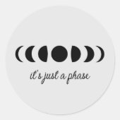 Moon Phases Stickers (Voorkant)