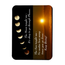 Moon Phases Sun verhoogt Inspirerend Quote