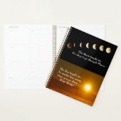 Moon Phases Sunrise Inspirerend Quote Organizer (Display)