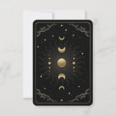 Moon Phases Tarot Card Reading Cadeaubon (Voorkant)
