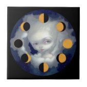 "Moon Phases" Tile Tegeltje (Voorkant)