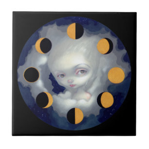 "Moon Phases" Tile Tegeltje