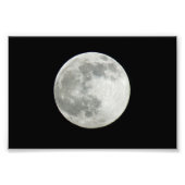 Moon Photo Print Foto Afdruk (Voorkant)
