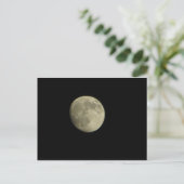 Moon Pic #1 Briefkaart (Staand voorkant)