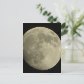 Moon Pic #2 Briefkaart (Staand voorkant)