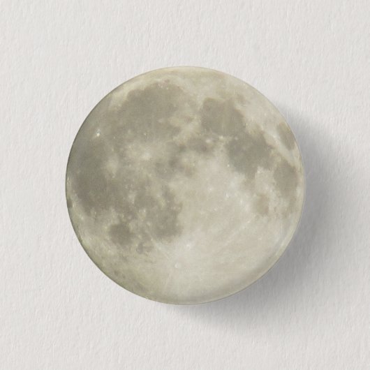 Moon Pin Ronde Button 3,2 Cm (Voorkant)