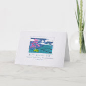 Moon & Plum Blossom Mt. Fuji Kaart (Voorkant)