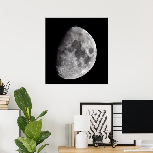 Moon Poster (Thuiskantoor)