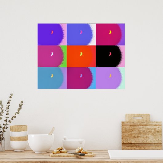 MOON POSTER (Keuken)