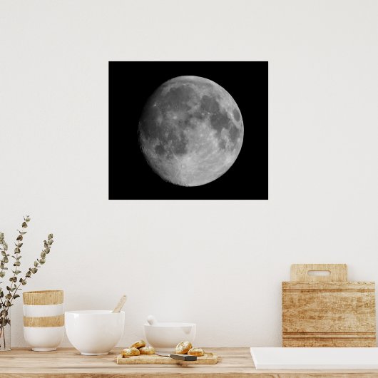 Moon Poster (Keuken)