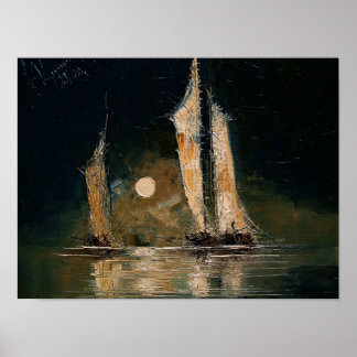 Moon Poster