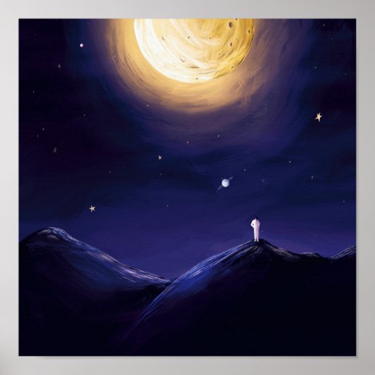 Moon Poster (Voorkant)