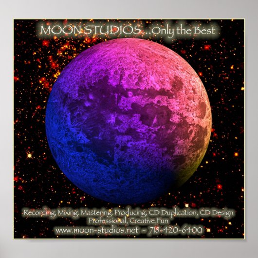 MOON POSTER (Voorkant)