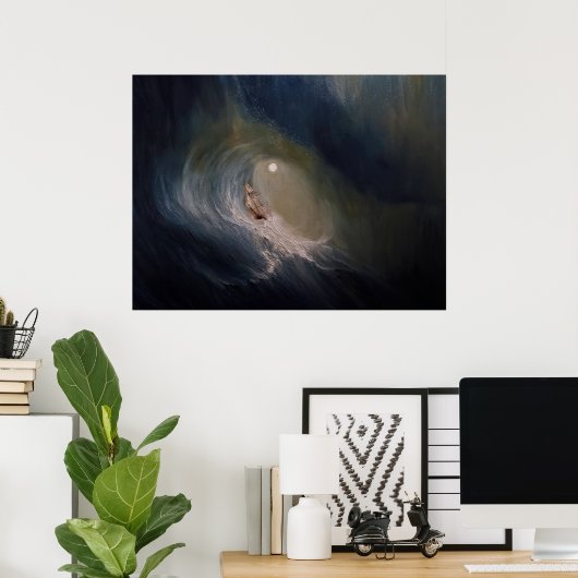 Moon Poster (Thuiskantoor)