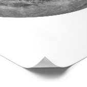 Moon Poster, Muur Decor, Full Moon Poster (Hoek)