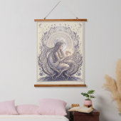 Moon Priestess Goddess Hangend Wandkleed (Slaapkamer)