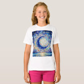 Moon Print Shirt  (Voorkant volledig)