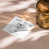 MOON PSYCHIC MEDIUM PALM LEZING FORTUNE TELLER VIERKANTE VISITEKAARTJE