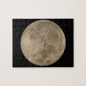 Moon Puzzle - aanpasbare Full Moon Puzzles Legpuzzel (Horizontaal)