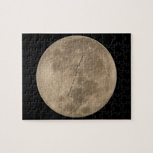 Moon Puzzle - aanpasbare Full Moon Puzzles Legpuzzel (Horizontaal)