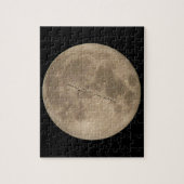 Moon Puzzle - aanpasbare Full Moon Puzzles Legpuzzel (Verticaal)