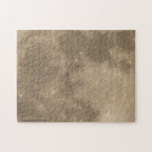 Moon Puzzle - aanpasbare Full Moon Puzzles Legpuzzel