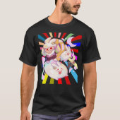 moon rabbit cookie run kingdom almond For strawber T-shirt (Voorkant)