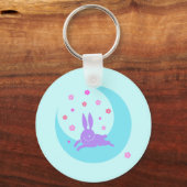 Moon rabbit sleutelhanger (Voorkant)