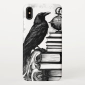 Moon Raven iPhone Hoesje (Achterkant)