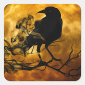 Moon Raven stickers (Voorkant)