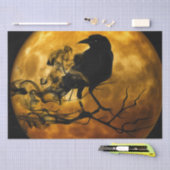 Moon Raven tissue paper Tissuepapier (Craft)