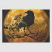 Moon Raven tissue paper Tissuepapier (Voorkant)