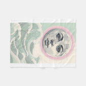 Moon Reverie Fleece Deken (Voorkant (Horizontaal))