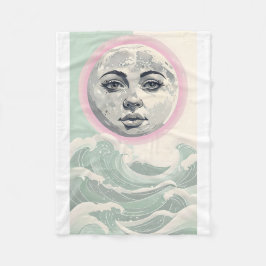 Moon Reverie Fleece Deken