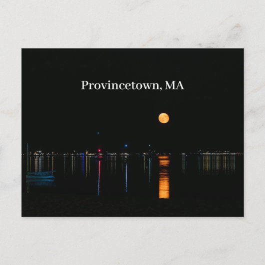 Moon rise Briefkaart (Voorkant)