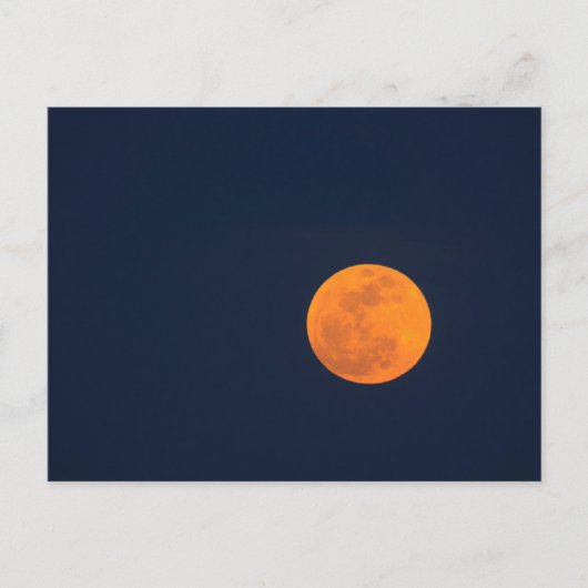 Moon Rise of the Super Moon | Savannah, Georgië Briefkaart (Voorkant)