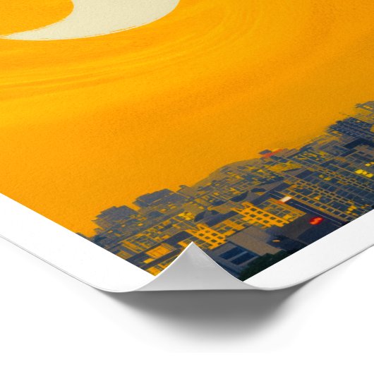 Moon Rise — Poster (Hoek)