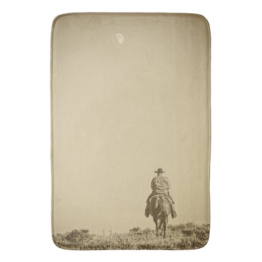 Moon Rise Ride Bathmat Badmat (Voorkant Verticaal)