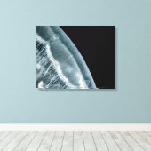 Moon Rise Wrapped Canvas Afdruk (Insitu (Houten vloer))