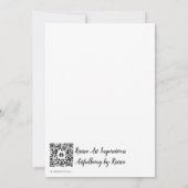 Moon Rising Bedankkaart (Achterkant)